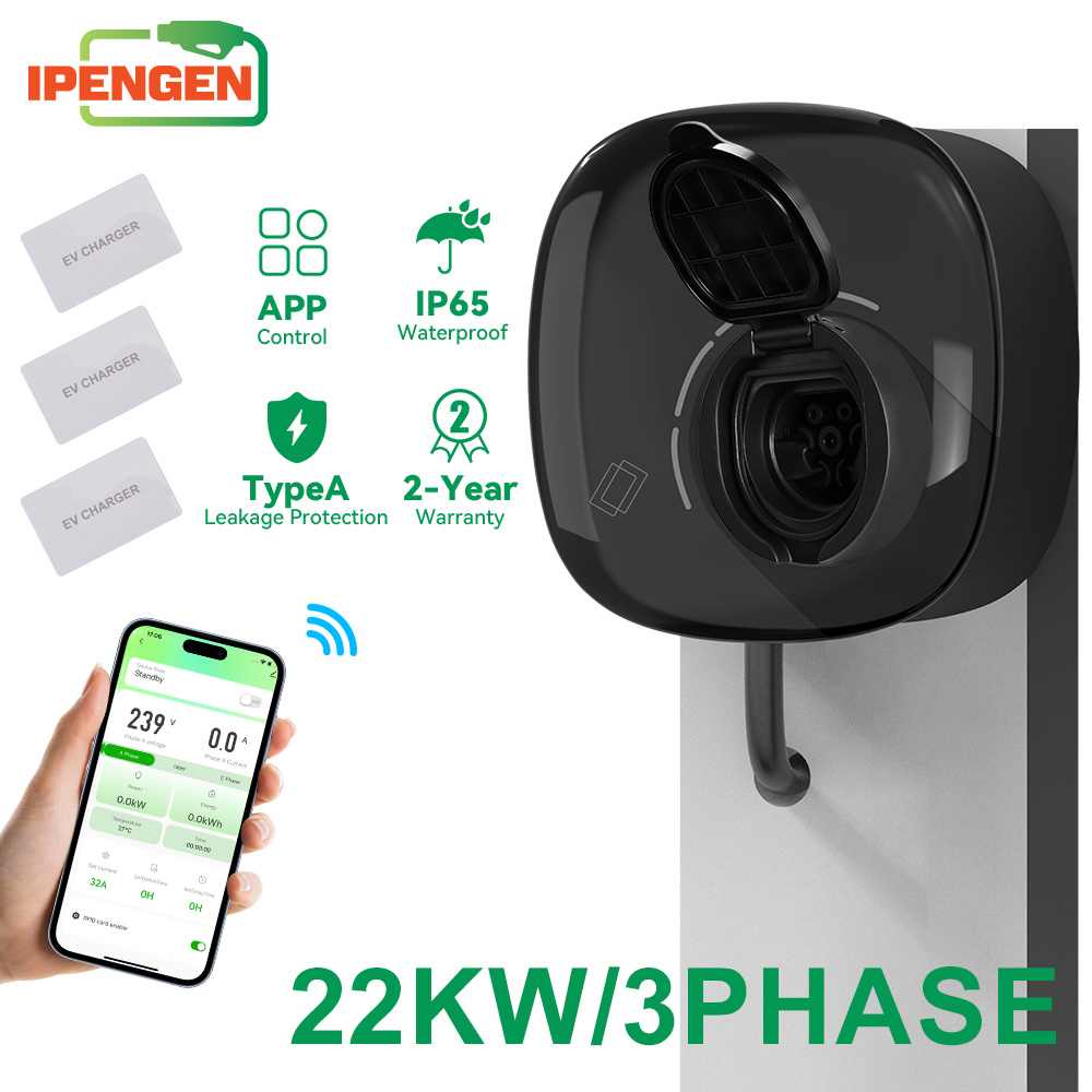 Ev Charger Type 2 22Kw 32A 3 Phase - IPENGEN – chargeur de voiture électrique