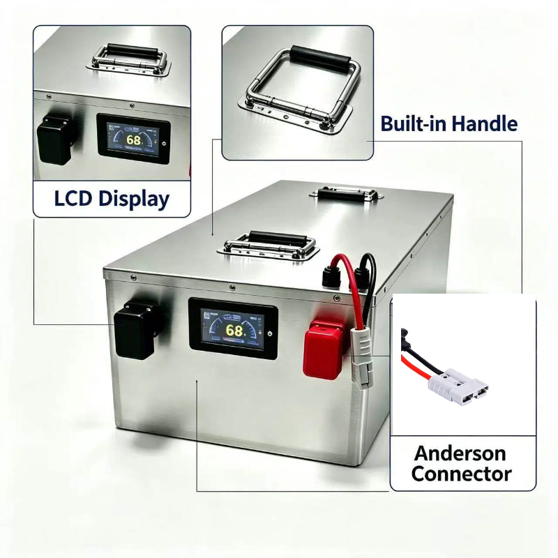 Batterie LiFePO4 avec BMS 72V  - Lifepo4 72V 100Ah Battery Pack Ev avis et prix