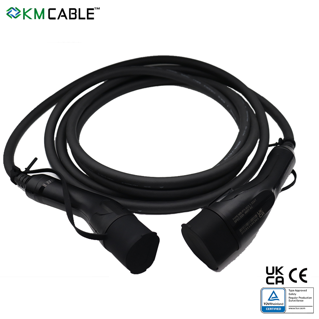 Câble de charge EV triphasé 22 - Ev Charger Type 2 22Kw 32A 3 Phase avis et prix