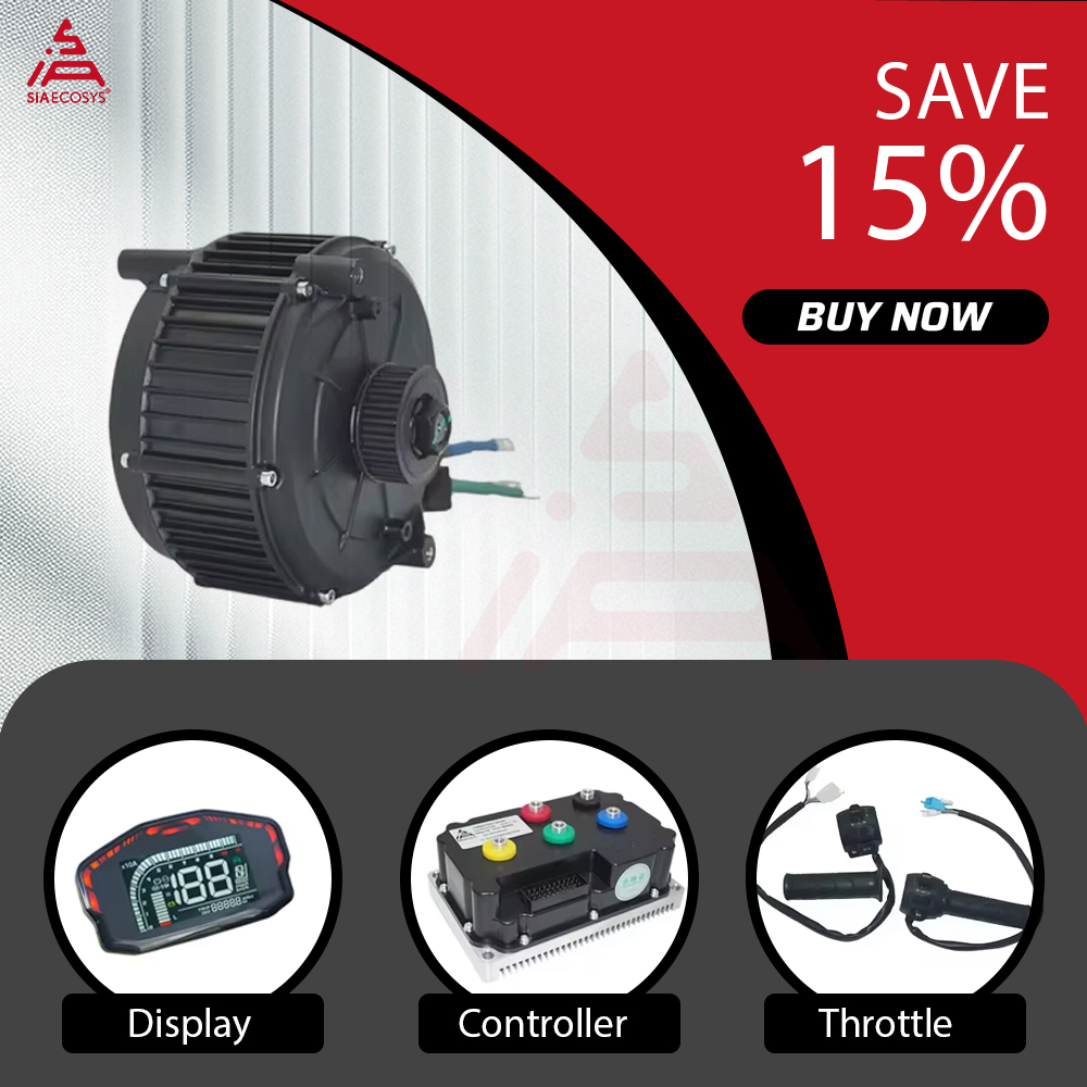 Kit moteur central QSMOTOR QS1 - Mid Drive Motor Kit 72V 5000W avis et prix