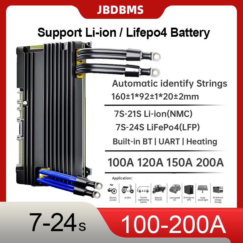 Système de gestion de batterie - Smart Bms 24S 200A Bluetooth Lifepo4 avis et prix